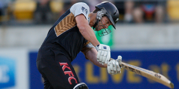 James Franklin is New Zealand's biggest hitter. Photo / Mark Mitchell