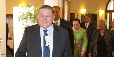 King Tuheitia. Photo / Greg Bowker