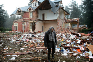 The catastrophic Christchurch earthquake did not cause any significant changes in the tectonic stresses on the region as a whole. Photo / Greg Bowker