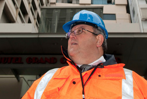 Earthquake Minister Gerry Brownlee. Photo / David Alexander