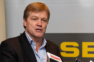 Football chairman Frank van Hattum. Photo / NZPA