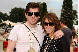 Kiwi Charlie Thomson and Alex Jones at a music festival last year. Photo / Rex Features