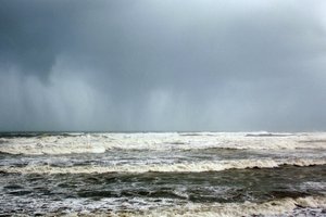 Storm offshore in the Wellington region at the weekend. The wild weather is set to stick around. Photo / Chris Johnson/Weatherwatch