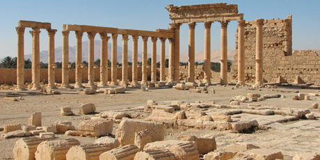 The Temple of Bel in Palmyra. Photo / Jill Worrall