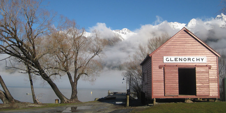 The Glenorchy wharf on Lake Wakatipu. Photo / Jill Worrall