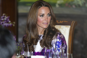 The Duchess of Cambridge during a recent visit to Singapore. Photo / Getty Images