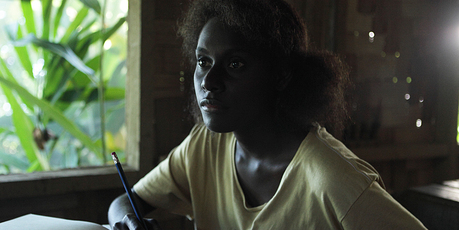 Xzannjah Matsi's performance as Matilda in Mr Pip has been praised by a reviewer. Photo / Supplied