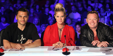 New Zealand's Got Talent's judging panel: Jason Kerrison , Rachel Hunter and Ali Campbell. Photo / Supplied