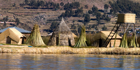 Lake Titicaca, the highest navigable body of water in the world, links Bolivia and Peru. Photo / Thinkstock