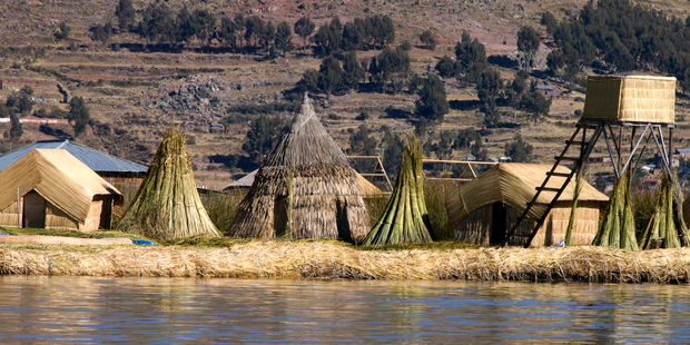 Lake Titicaca, the highest navigable body of water in the world, links Bolivia and Peru. Photo / Thinkstock