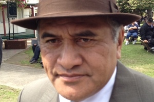 Kingitanga spokesman Tukuroirangi Morgan at Turangawaewae. Photo / Audrey Young