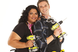Rache and Ty from The Block. Photo / Supplied