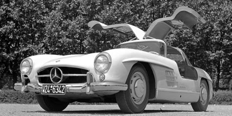 Even now the SL has massive presence and style despite its age. Photo / Supplied