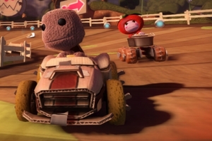 Sackboy's motoring adventures are coming to the PlayStation 3. Photo / Supplied