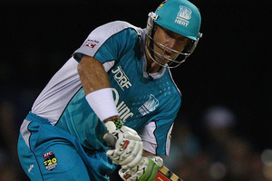 Matthew Hayden has called time on his illustrious cricket playing career. Photo / Getty Images.