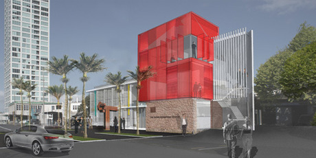 The centre would be housed in the former Takapuna Library. Photo / Supplied