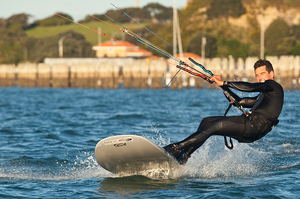 Dave Robertson expects conditions at the World Championships in Italy to be similar to those at Takapuna Beach.