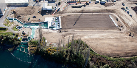 The new bioreactor facility at the Wairakei Power Station near Taupo. Photo / Jeremy Bright