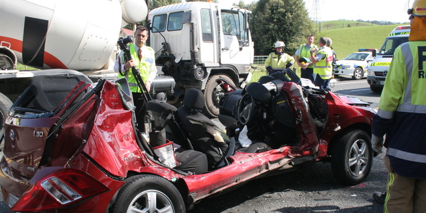The Westpac Waikato Air Ambulance responded to the scene of a motor vehicle crash on SH3 at the turn off to Waitomo Caves. Photo / Waitomo News