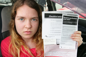 Nikki Stanyon has to resit the test. Photo / Doug Sherring