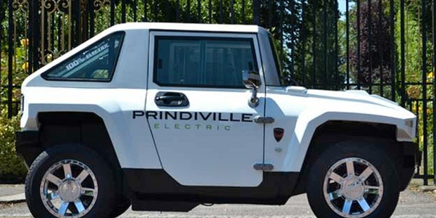 A miniature Hummer that hums along.