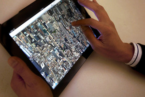 Apple's new maps app. Photo / AP
