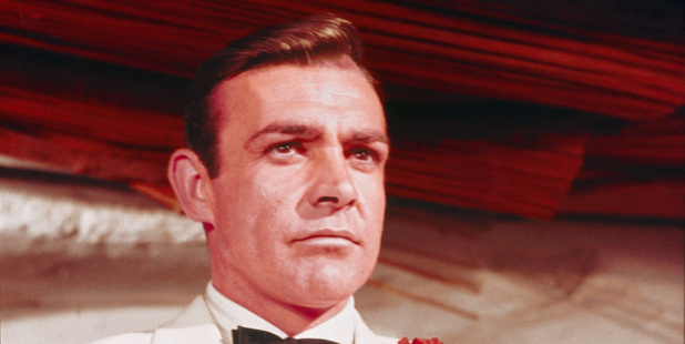 Sean Connery as Bond in Goldfinger. Photo / AP