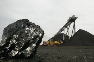 Solid Energy Open Mine. Photo / Greg Bowker