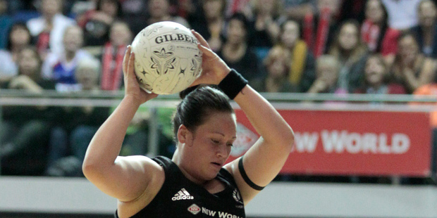 Cathrine Latu may play tomorrow as the Ferns' coach enjoys the ability to make changes. Photo / Natalie Slade