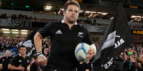 Captain Fantastic: Richie McCaw could conceivably become the first All Black to reach 150 tests and the first to reach 100 as captain. Photo / NZ Herald