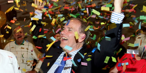 If the election spending limit were cut, Len Brown wouldn't suffer because he has the advantages that come from being the incumbent. Photo / Dean Purcell