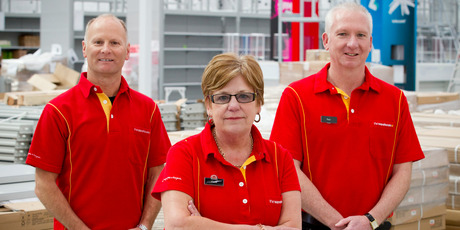 Ian Hartshorne (left), Fiona Shilton and Paul Hudson. Photo / Greg Bowker