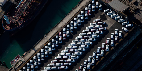 75,000 vehicles will be brought into New Zealand this year. Photo / Richard Robinson