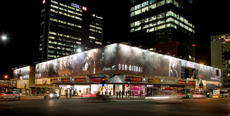 Westfield Downtown mall in central Auckland, which AMP NZ Office (now named Precinct Properties) has bought for $90m. Photo / Natalie Slade