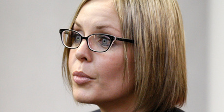 Anna Guy gave evidence during the murder trial of her husband, Ewen Macdonald. Photo / Mark Mitchell