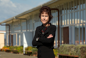 Ruapotaka Primary principal Gael Vickers says children who switch schools often are disadvantaged. Photo / Brett Phibbs