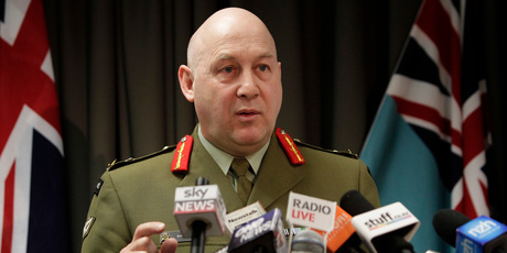 Defence Force chief Lieutenant General Rhys Jones had good and bad news for Defence Force staff today. Photo / NZH