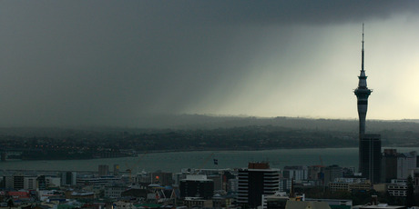 It's common but rain in Auckland is still hard to predict. Photo / Martin Sykes