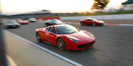 The largest number of Ferraris ever assembled in one place may have been reached, and they want an official world record for the effort. Photo / Suppied