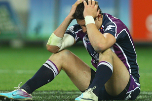 The Storm crashed out of the NRL finals last year after a preliminary final defeat to the Warriors. Photo / Getty Images
