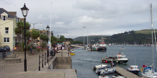 The South Devon town of Dartmouth. Photo / Creative Commons image by Wikimedia user Jonathan Billinger
