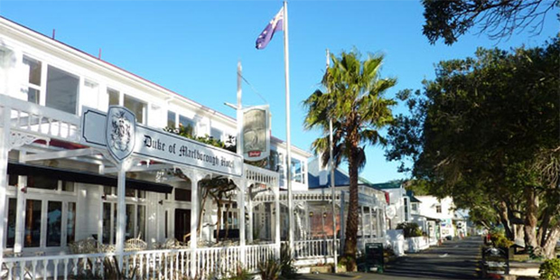 Russell's Duke of Marlborough Hotel. Photo / Supplied