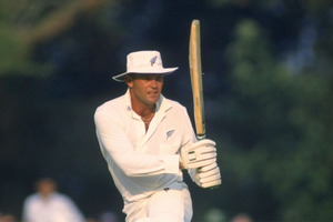 Martin Crowe batting for New Zealand. Photo / Getty Images