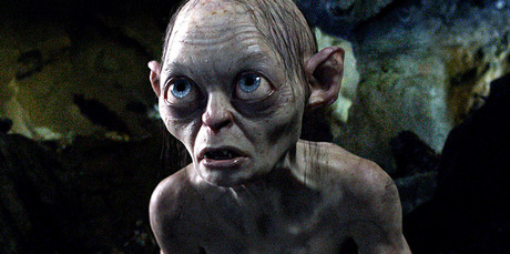 A new image from The Hobbit: An Unexpected Journey shows Gollum in action. Photo / AP