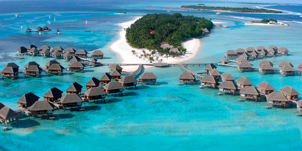The Maldives covers a big area but little of it is above water. Photo / Supplied