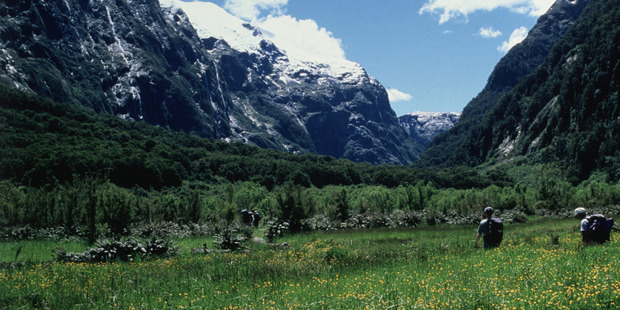 There's plenty to keep the spirits strong on a guided tour of the Milford Track. Photo / Supplied