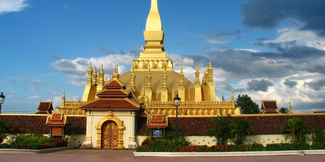 Vientiane's Pha That Luang stupa. Photo / Thinkstock