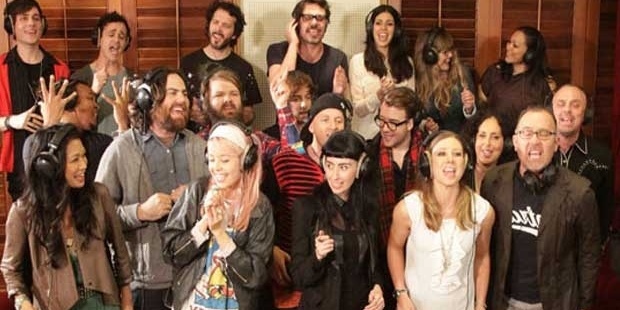 'Feel Inside (And Stuff Like That)' by folk duo Flight of the Conchords is New Zealand's 'We Are The World'. Photo / Supplied