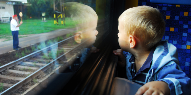 The journey becomes part of the holiday when the family is travelling by rail. Photo / Thinkstock