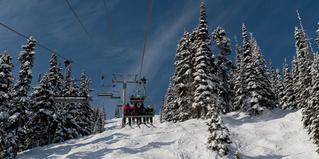 With an annual dump of more than 7m of powder, Canada's Big White ski field is a magnet for powder hounds. Photo / Thinkstock